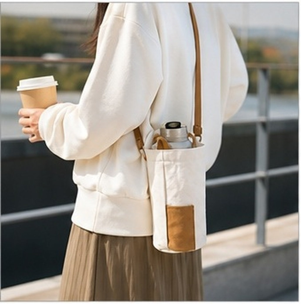 Outdoor Sport Glass Water Bottle - Sportowa torba na butelkę z wodą,